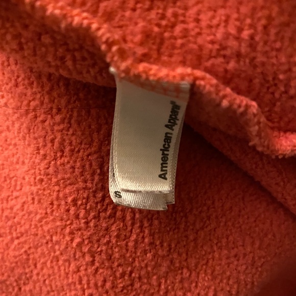 American Apparel Hot Pink Zip Up - Picture 2 of 3